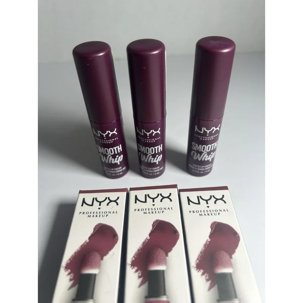 NYX Professional Makeup Powder Puff Lippie Lot Of 6